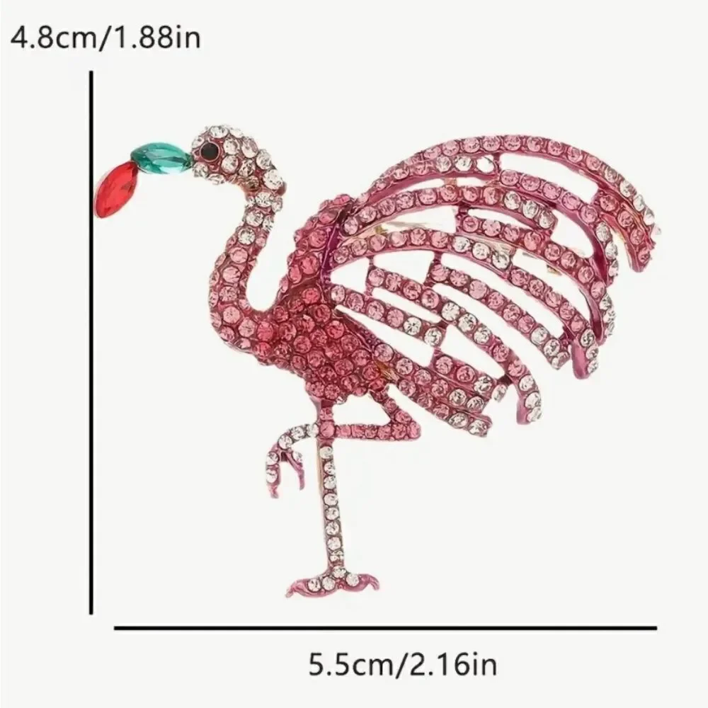 🦩 Betsey Johnson pink flamingo brooch 🦩